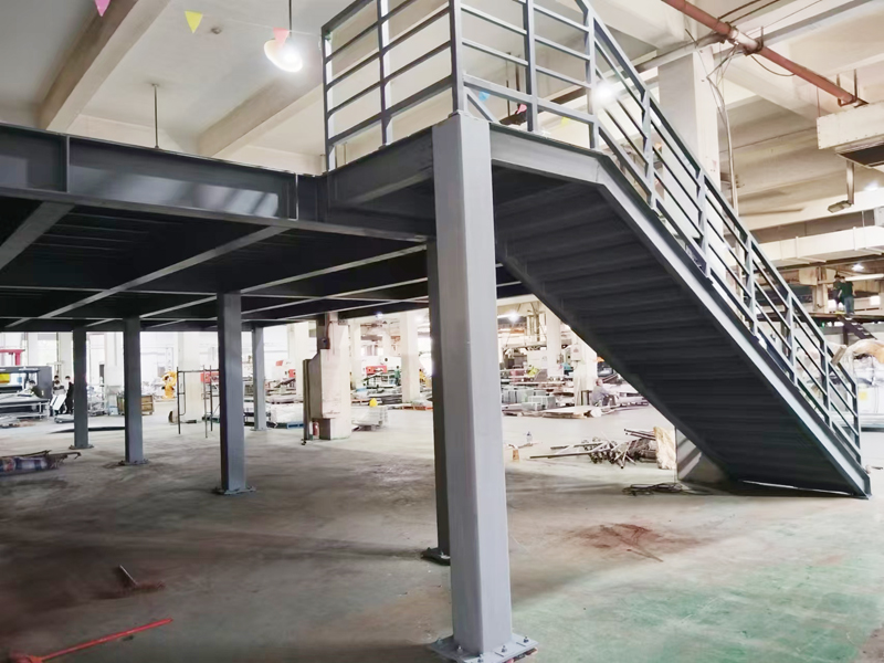 Suzhou Langwei Electronics Machinery Co., Ltd. indoor steel structure mezzanine