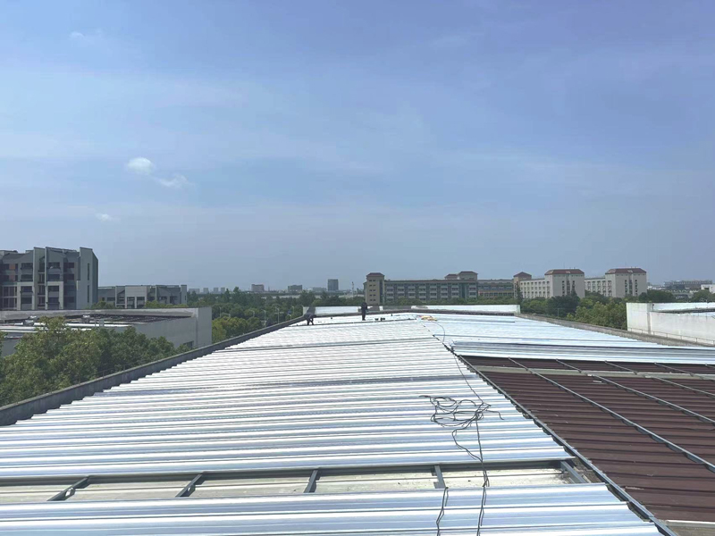 The color steel plate maintenance and renovation project of factory buildings A1-A4, B1-B4 of Shanghai Wenba Electrical Appliance Co.,.